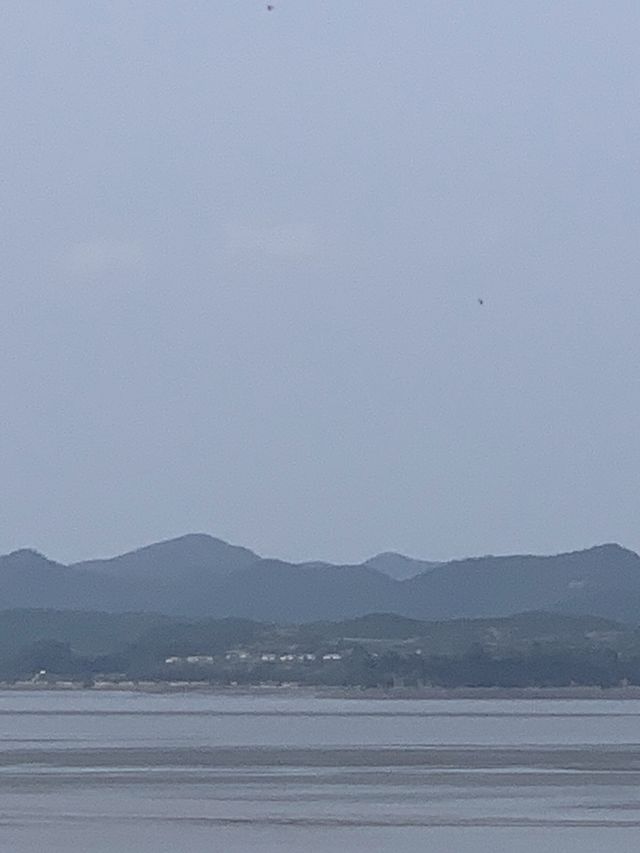 북한이 보이는 전망대 '연미정'