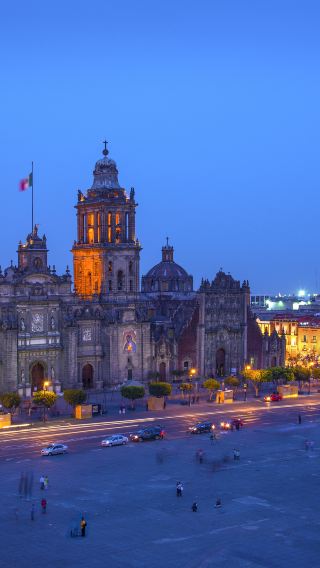 Mexico City Metropolitan Cathedral + National Museum of Anthropology + The Angel of Independence + Palacio de Bellas Artes