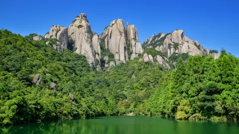 Taimu Mountain attraction in Fuding