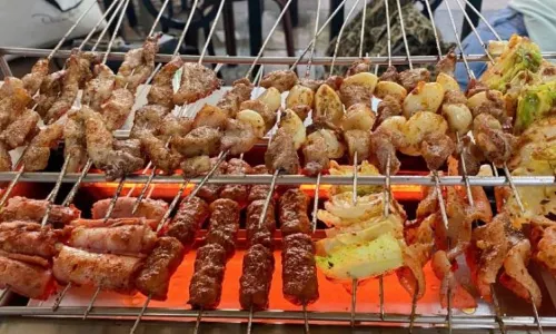 二嫂烧烤(共青团西路南六巷店)