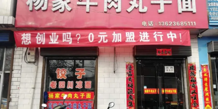 楊家牛肉丸子面