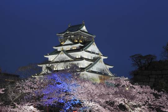 Osaka, Japan + Tsutenkaku + Osaka Castle Park + Nagoya Castle + Atsuta Shrine one-day tour