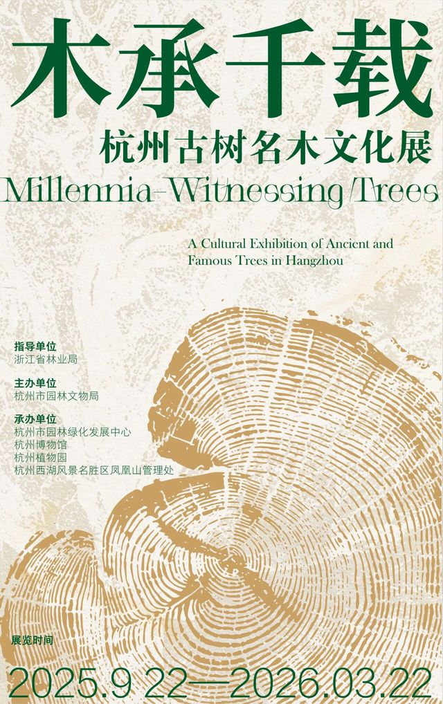 《木承千載》杭州古樹名木文化展 | 杭州博物館