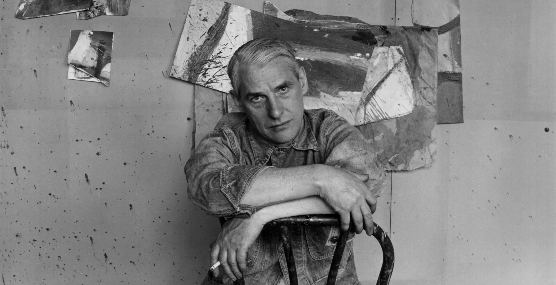 Willem de Kooning at work | Rijksmuseum