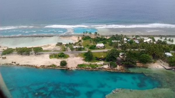 Nauru Island to Majuro flight