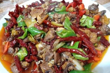 美食街秘制椒麻鸡店