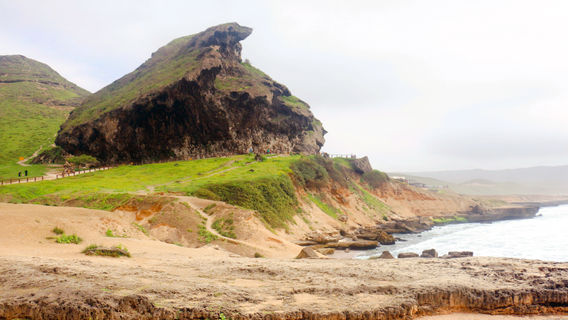 Marneef Cave and Blow Holes