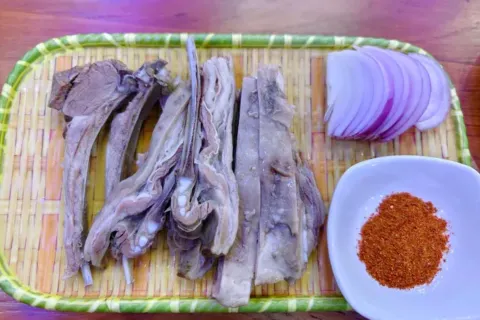 清真马孝祖手抓羊羔肉架子肉