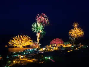 Lake Toyako Long Run Fireworks