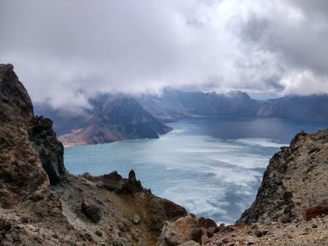 Heaven Lake on Changbai Mountain