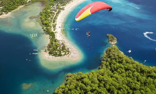 Paragliding experience in Fethiye