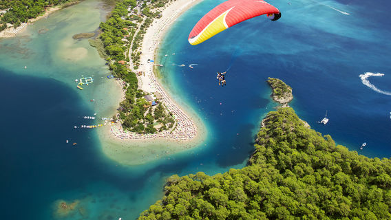 Paragliding experience in Fethiye