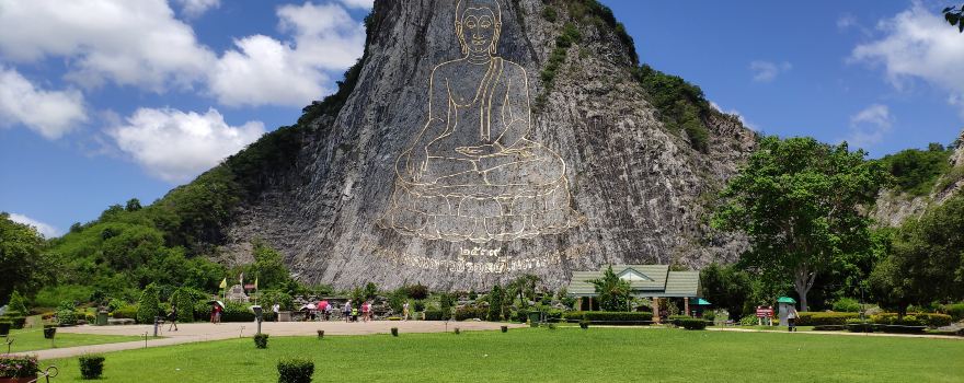Immagine del Buddha di Khao Chi Chan
