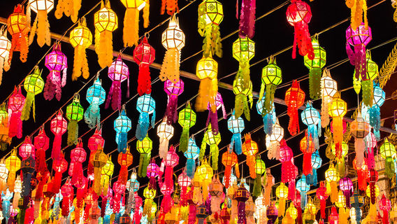 Lamphun Hundred Thousand Lanterns Festival