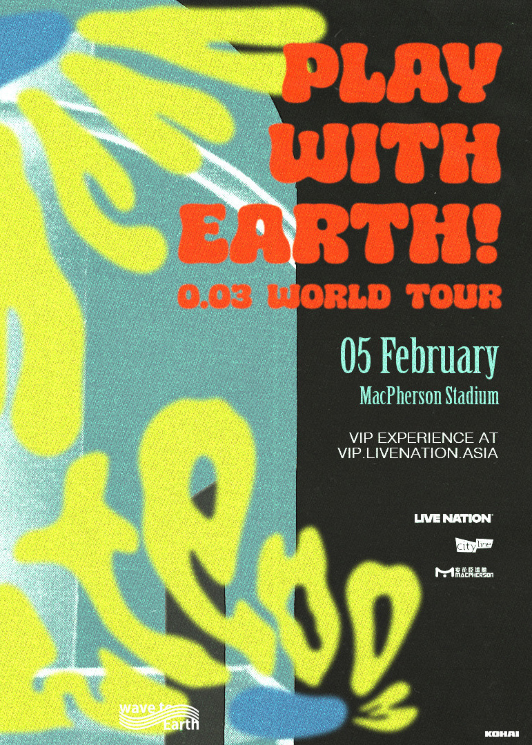 wave to earth concert 2025 Hong Kong｜wave to earth 0.03 World Tour in Hong Kong｜MacPherson Stadium | MacPherson Stadium