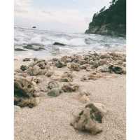 Stunning scenery of Nampu Beach