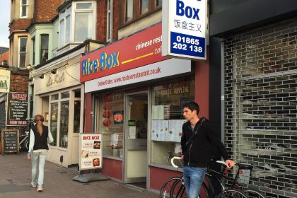 Rice Box Chinese restaurant and takeaway