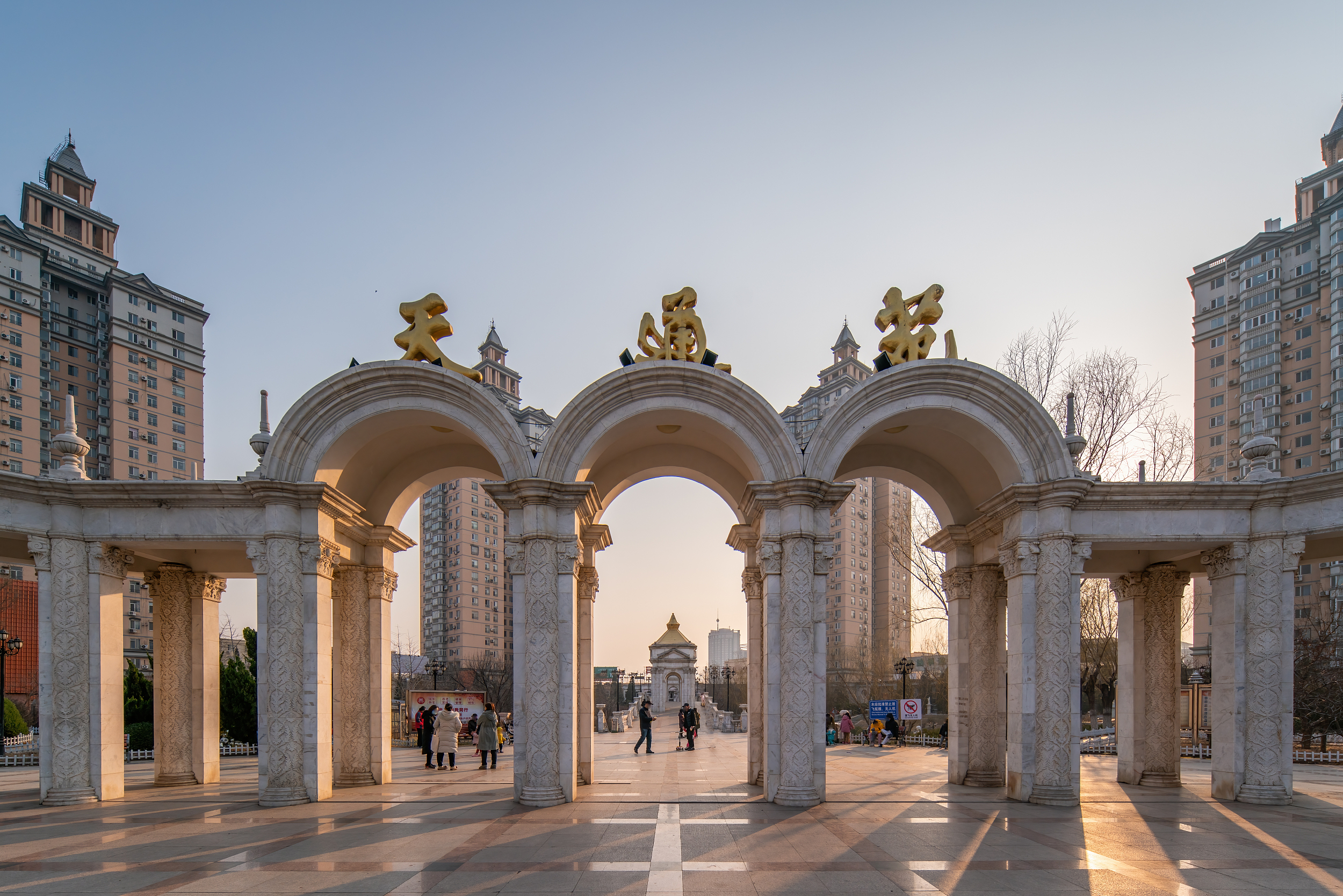 天通苑街心花園