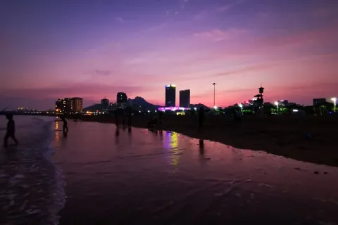 石老人海水浴場