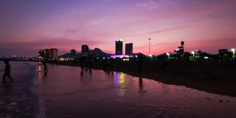 石老人海水浴場