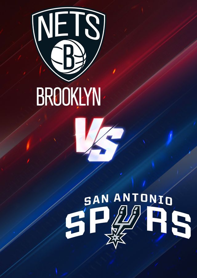 布鲁克林篮网队 VS 圣安东尼奥马刺队 | Barclays Center
