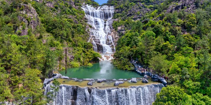 Tiantai Mountain Waterfall Scenic Area