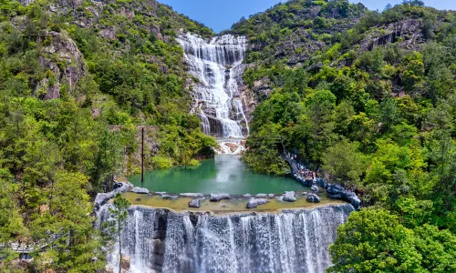 Tiantai Mountain Waterfall Scenic Area