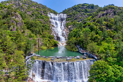 Tiantai Mountain Waterfall Scenic Area