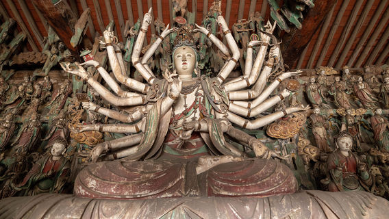 Shuanglin Temple Colored Sculpture Art Museum