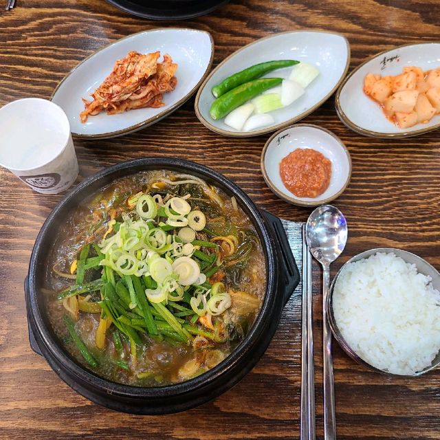 강릉 새벽영업하는 근본 해장국집!!
