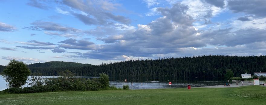 Plage municipale du lac Gilman