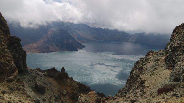 Heaven Lake on Changbai Mountain