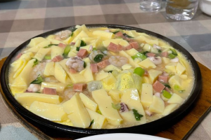 鐵板蛋豆腐