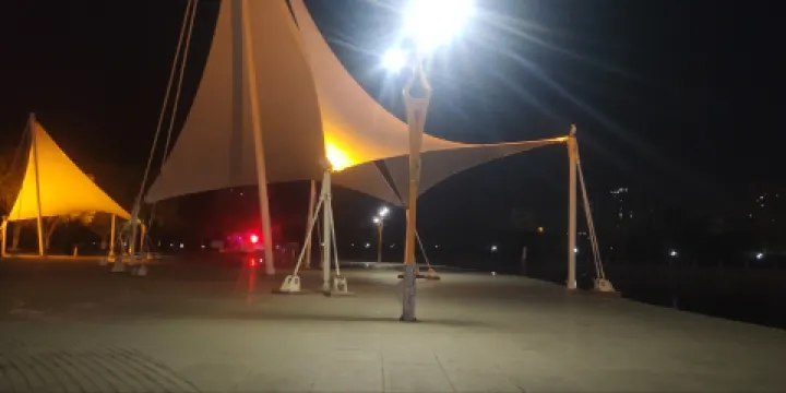 天鵝河景區-庫爾勒風帆廣場