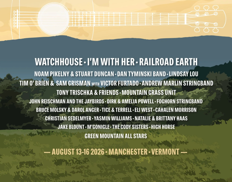 Green Mountain Bluegrass & Roots Festival 2026 | Hunter Park