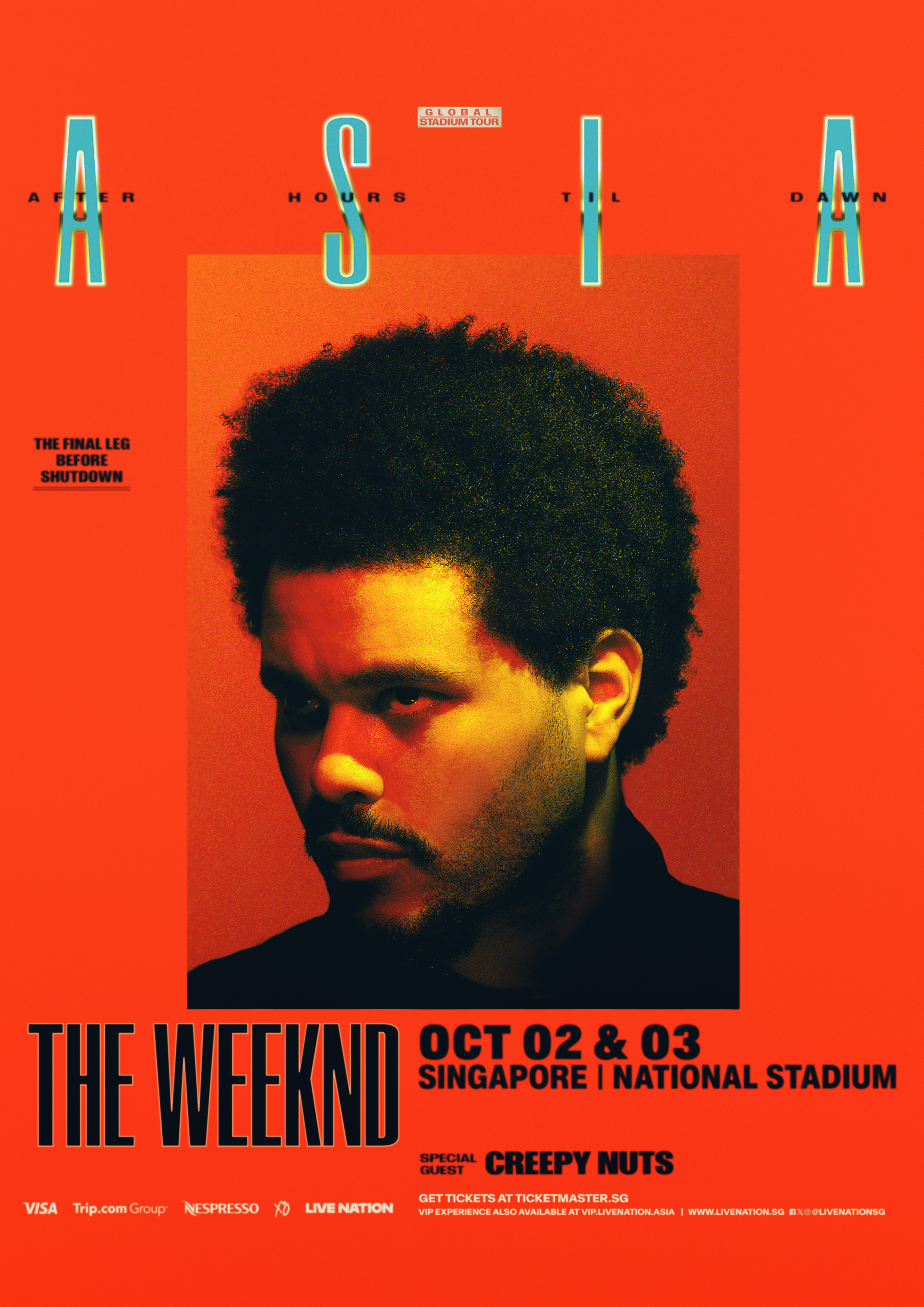 Singapore | The Weeknd: After Hours Til Dawn Tour | National Stadium