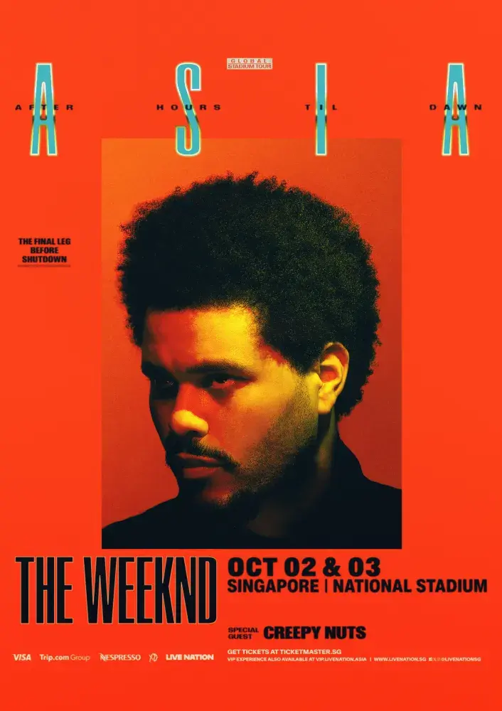 The Weeknd Tour 2026 dates: the Asia leg
