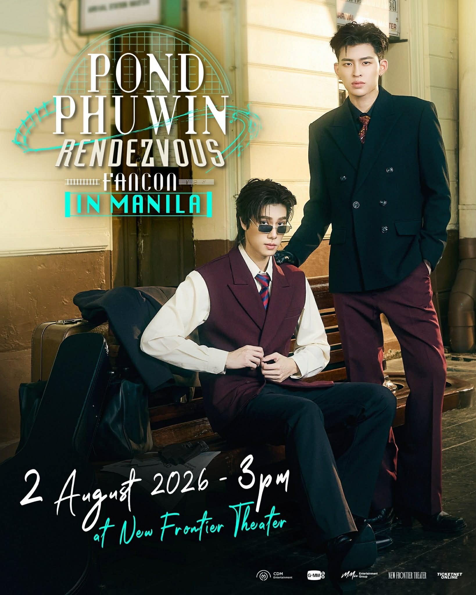 菲律賓奎松 · PONDPHUWIN《RENDEZVOUS》粉絲演唱會 | New Frontier Theater