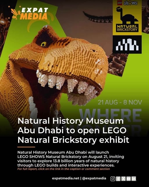 LEGO SHOWS Natural Brickstory | Natural History Museum Abu Dhabi