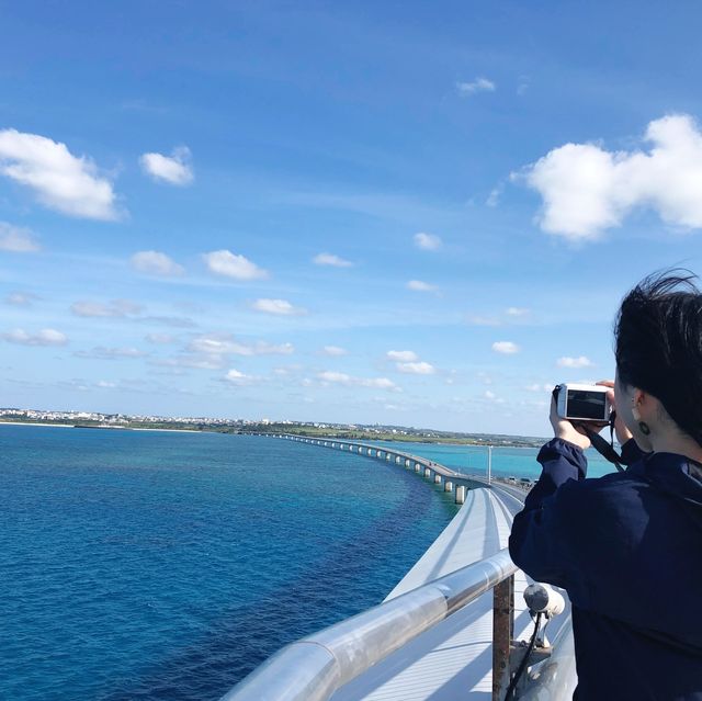 日本最長の橋"伊良部大橋"﻿