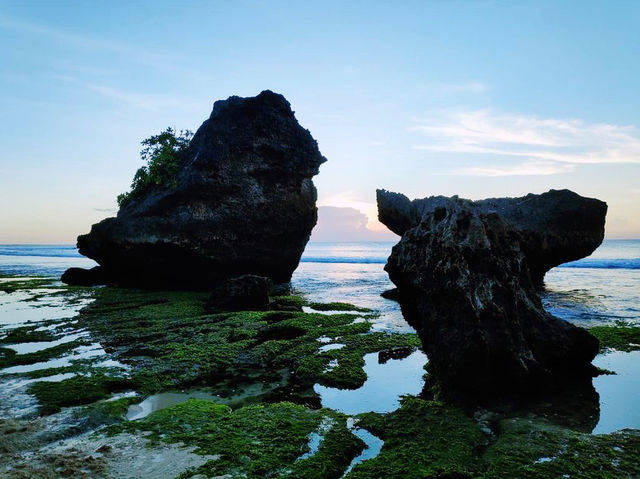Secluded beach walks and sunsets
