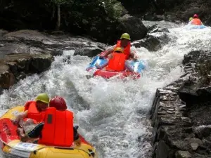 Shuizhuwan Jianglongguan Rafting