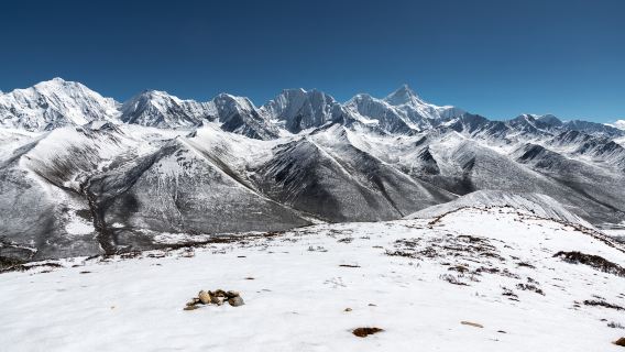 Glacier Sightseeing in Luding