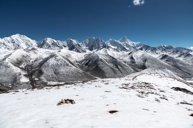 Glacier Sightseeing in Luding