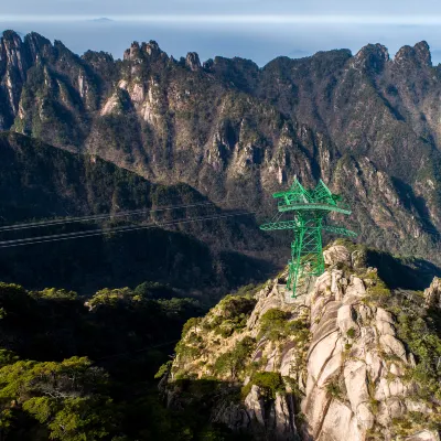 天空吳哥航空 飛 黃山