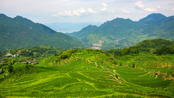 Jiuquyunhuan Area, Yunhe Terrace Scenic Area