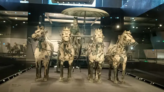 Bronze Chariot and Horse of Qinling