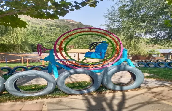 灤州研山親子樂園觀光車大小同價