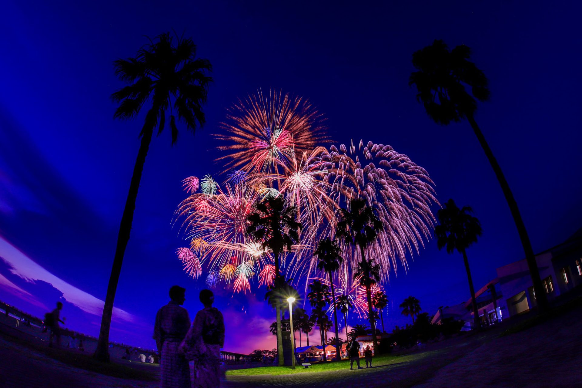 Iyo Sai Festival Fireworks Display | Iyo