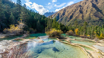 Huanglong National Scenic Area-Yingbin Pool
